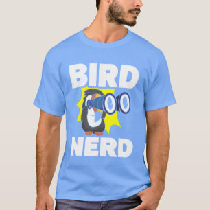 Vogel Kijken Schattigee Vogelliefhebber Grappige v T-shirt