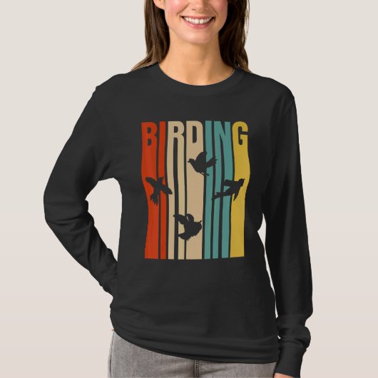 Vogel kijken vogels Twitcher vogel vogels T-shirt (Voorkant)