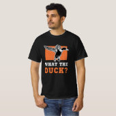 Vogel kijken wat de eend vogelaar t-shirt (Voorkant volledig)