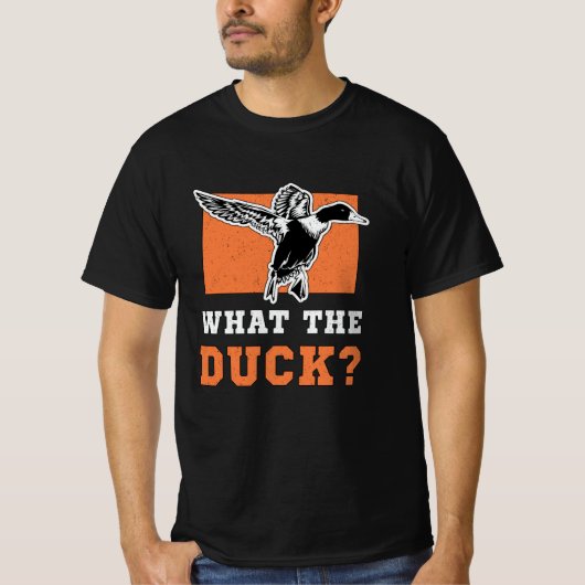 Vogel kijken wat de eend vogelaar t-shirt (Voorkant)