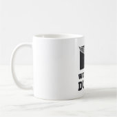 Vogel kijken wat de eend  vogeltjes koffiemok (Links)