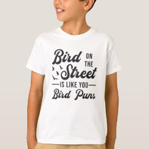 Vogel kijken zoals je vogels puns vogel vogels t-shirt