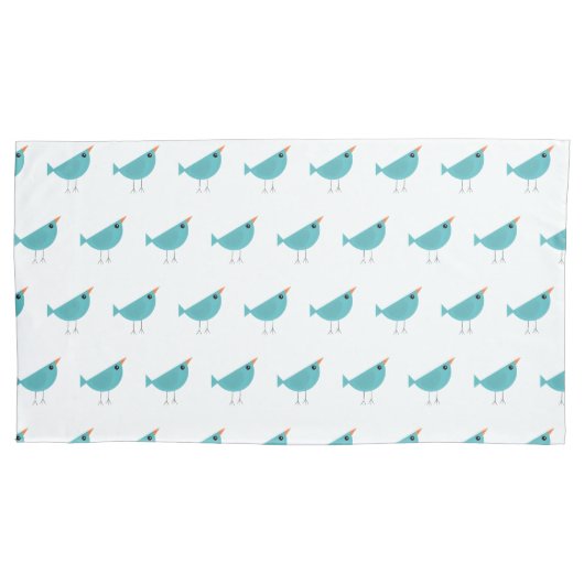 vogel kussensloop (Voorkant-Links)