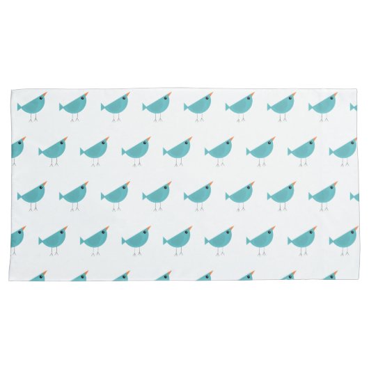 vogel kussensloop (Voorkant-Rechts)