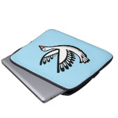 vogel laptop sleeve (Voorkant onderkant)