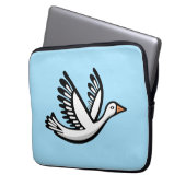 vogel laptop sleeve (Voorkant Links)