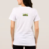 Vogel Liefde Dames T-Shirt (Achterkant)