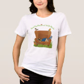 Vogel Liefde Dames T-Shirt (Voorkant)