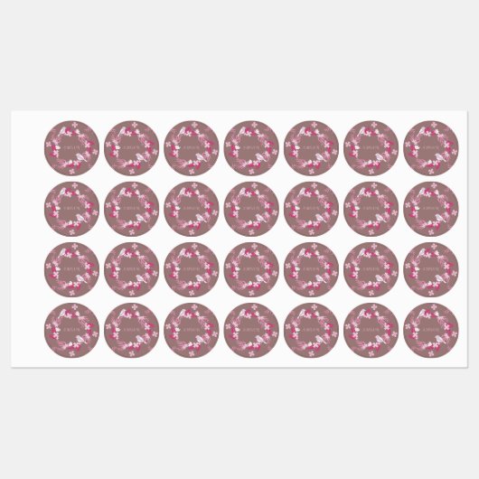 vogel liefde labels (Vel)