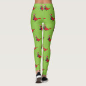 Vogel Liefde Paringsroep Leggings (Achterkant)