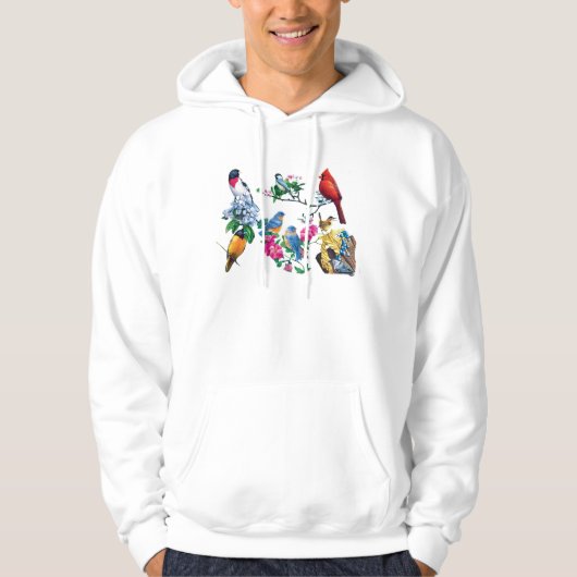 Vogel Liefhebbers Trui Hoodie (Voorkant)