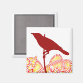 vogel magneet (Voorkant / Achterkant)