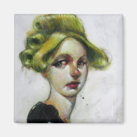 "Vogel" magneet (Voorkant)