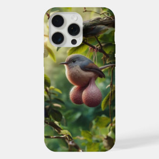 Vogel met ballen telefoonhoesje iPhone 15 pro max case