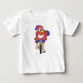 Vogel met fiets (Voorkant)