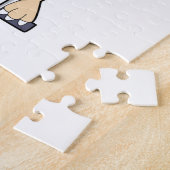 Vogel met fiets legpuzzel (Zijkant)