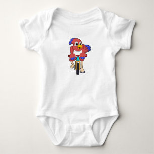 Vogel met Fiets Romper