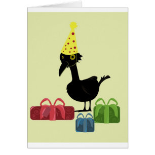 Vogel met geschenken