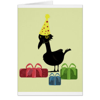 Vogel met geschenken