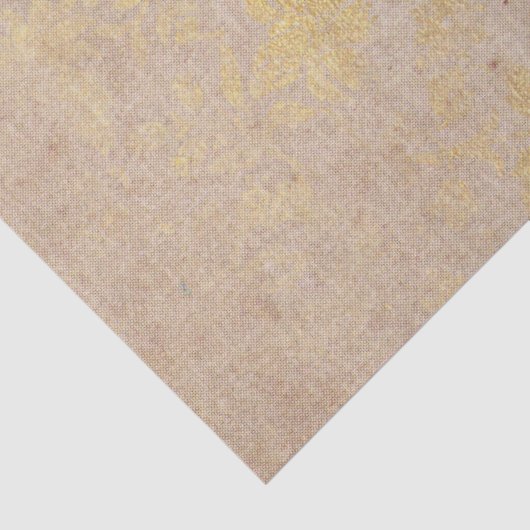  vogel met Gold-depotpapier Tissuepapier (Detail)