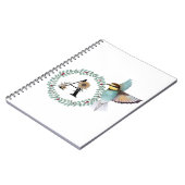 Vogel met krans met letter "A" Notitieboek (Linkerzijde)