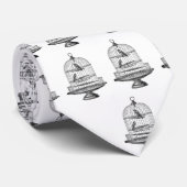  vogel met vogels...stropdas stropdas (Opgerold)