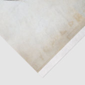 Vogel met waterverf achtergrond tissuepapier (Detail)