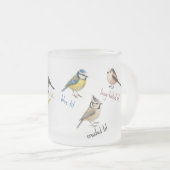 Vogel Mok – Tuinvogels Aquarel Koffiekop (Voorkant rechts)