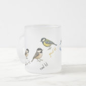 Vogel Mok – Tuinvogels Aquarel Koffiekop (Voorkant links)