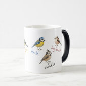 Vogel Mok – Tuinvogels Aquarel Koffiekop (Voorkant rechts)