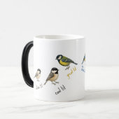 Vogel Mok – Tuinvogels Aquarel Koffiekop (Voorkant links)