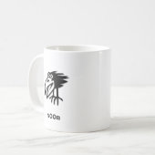 Vogel n00b koffiemok (Voorkant links)