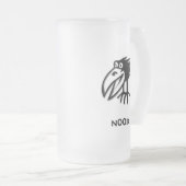 Vogel n00b matglas bierpul (Voorkant rechts)