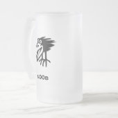 Vogel n00b matglas bierpul (Voorkant links)