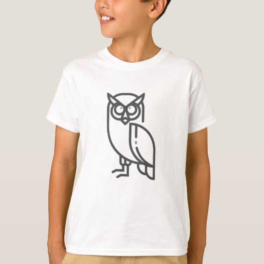 Vogel Nachtuil T-shirt (Voorkant)
