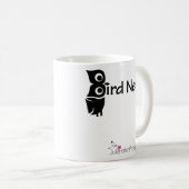 Vogel Nerd en Uil Roze Koffiemok (Voorkant rechts)
