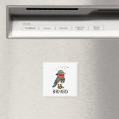 Vogel Nerd Grappige Vogel Kijken Vogelliefhebber Magneet (Insitu (Vaatwasser))