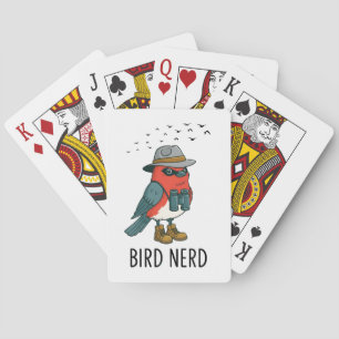 Vogel Nerd Grappige Vogel Kijken Vogelliefhebber Pokerkaarten