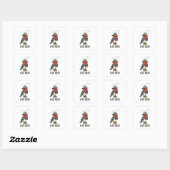 Vogel Nerd Grappige Vogel Kijken Vogelliefhebber Vierkante Sticker (Vel)