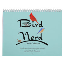 Vogel Nerd Kalender