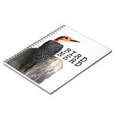 Vogel Nerd Roodbuikspecht Notitieboek (Linkerzijde)
