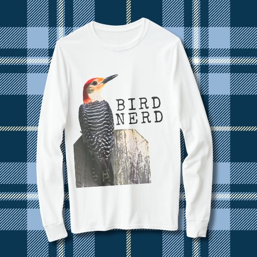 Vogel Nerd Roodbuikspecht T-shirt