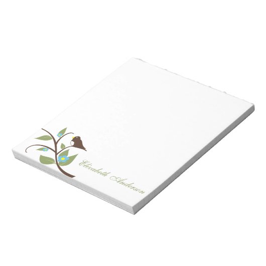 Vogel Notitieblok (Linkerzijde)