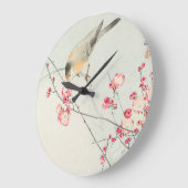  vogel op bloesems tak grote klok (Hoek)