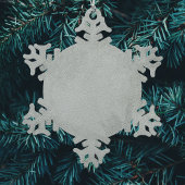 Vogel op de Wapende Cherry - Shidarezakura in koto Tin Sneeuwvlok Ornament