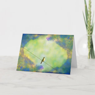 Vogel op draad Alle keren Kaart