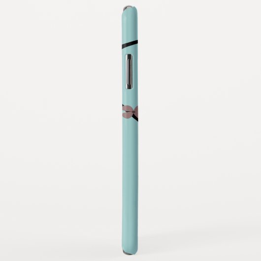 Vogel op een bloesems kantoor Case-Mate iPhone case (Achterkant/rechts)