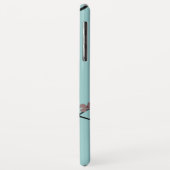 Vogel op een bloesems kantoor Case-Mate iPhone case (Achterkant/links)