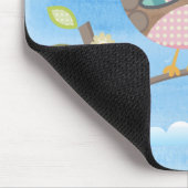 Vogel op een Branch Mousepad Muismat (Hoek)