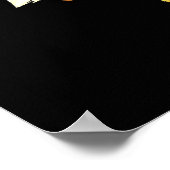 Vogel op een drager poster (Hoek)